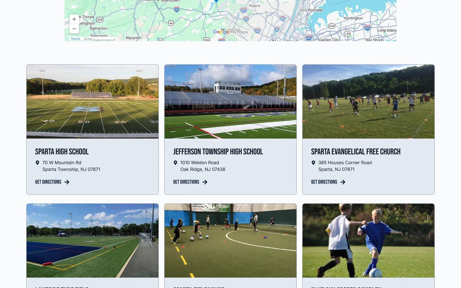 PDA SCP training facilities and locations